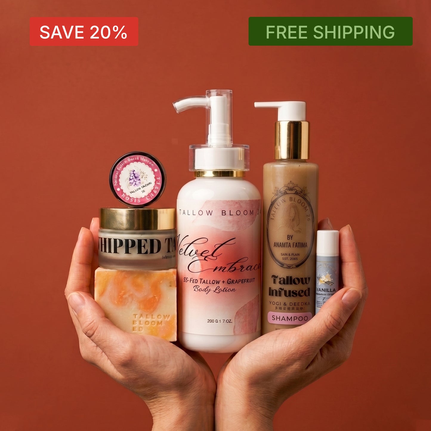 Complete Hair & Body Essentials Bundle