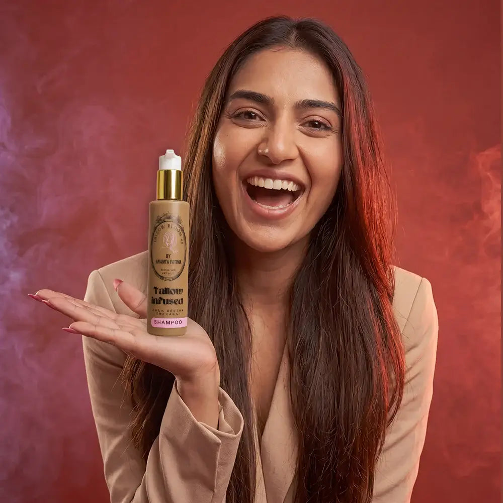 Tallow Infused Shampoo with rosemary bhringraj flaxseed and stinging nettle — Tallow Bloom 28